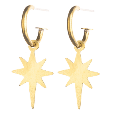 Just Trade Starburst Hoops