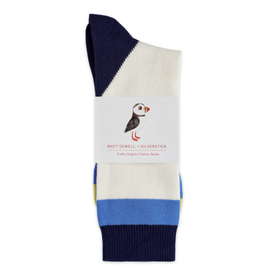 Matt Sewell Organic Cotton Puffin Socks