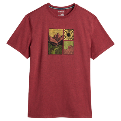 White Stuff Abersoch Hike Fairtrade Graphic T-Shirt