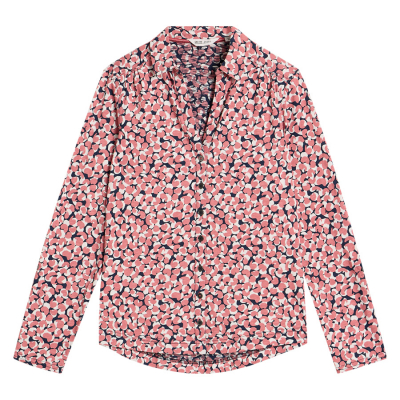 White Stuff Fairtrade Annie Jersey Shirt - Pink Print