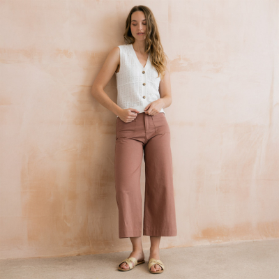 Lily & Me Sophie Tank - Natural White