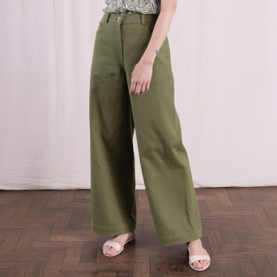 Nomads Wide Leg Jeans - Verdant
