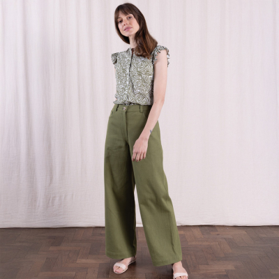Nomads Wide Leg Jeans - Verdant