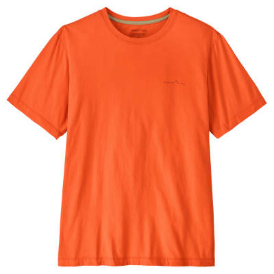 Patagonia Mens Multi-Pitch T-Shirt - Orange Peel
