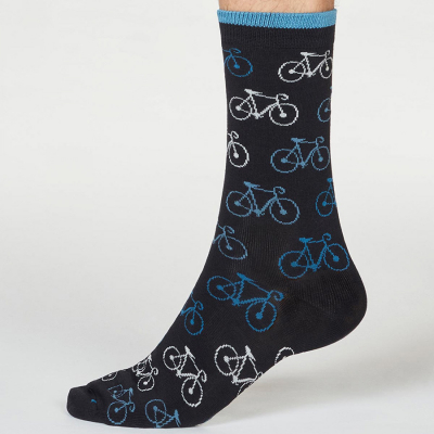 Thought Benrus Bike Bamboo Socks In A Bag - UK7-11 - 2 Pairs