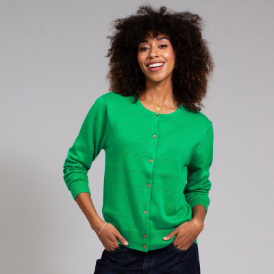 Kite Sandecotes Knit Cardigan Parakeet