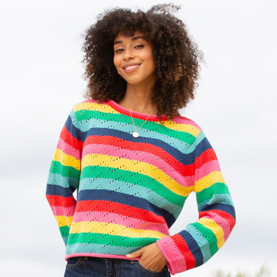 Kite Hermitage Knit Jumper Rainbow