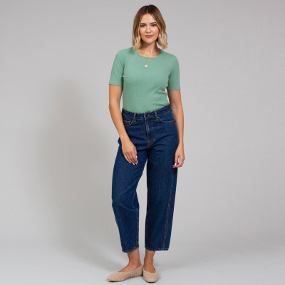 Kite Portesham Ribbed T-Shirt Sage