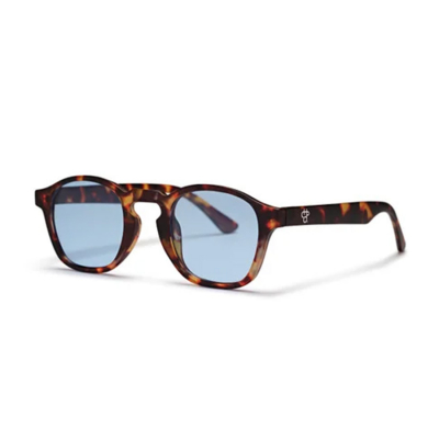 CHPO Gee Recycled Sunglasses - Turtle Brown/Light Blue