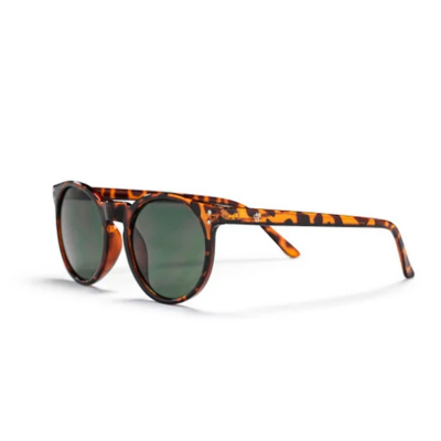 CHPO Toro Recycled Sunglasses - Turtle Brown/Green