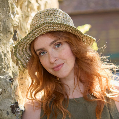 Sage Hemp & Cotton Sun Hat