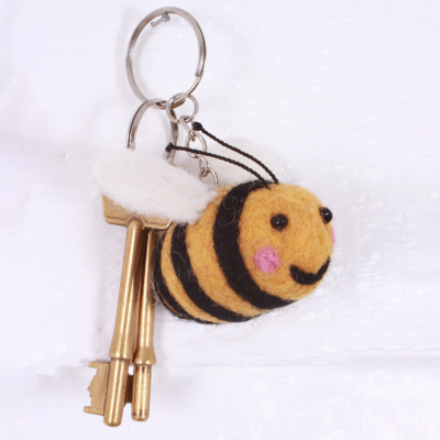 Bee Keyring