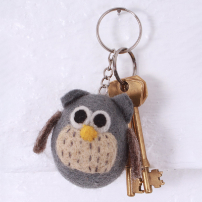 Owl Keyring