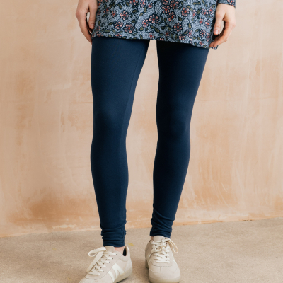 Lily & Me Cotton Leggings - Navy
