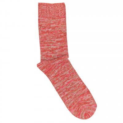 Doris & Dude Red Slouchy Socks - UK 3-7