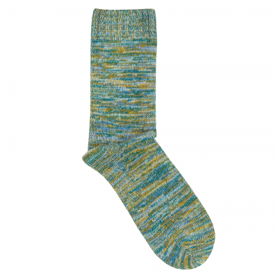 Doris & Dude Blue Slouchy Socks - UK 3-7