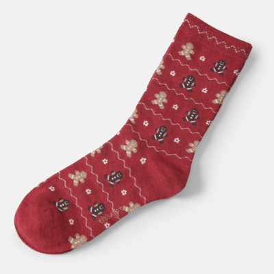 Thought Sweet Bamboo Socks in Gingerbread House Gift Box - UK 4-7