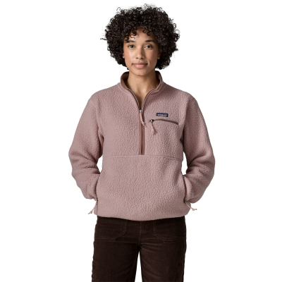 Patagonia Womens Retro Pile Marsupial Fleece - Mauve