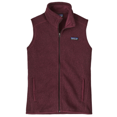 Patagonia Womens Better Sweater Vest - Berry Fig