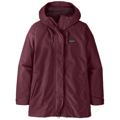 Patagonia Womens Outdoor Everyday Rain Jacket - Berry Fig
