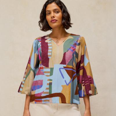 White Stuff EcoVero Matilda Top