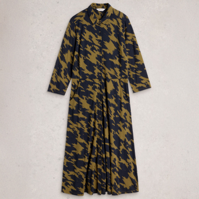 White Stuff Rua Organic Jersey Dress - Green