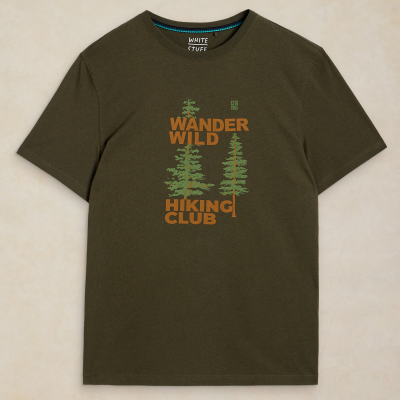 White Stuff Abersoch Graphic Tee - Green