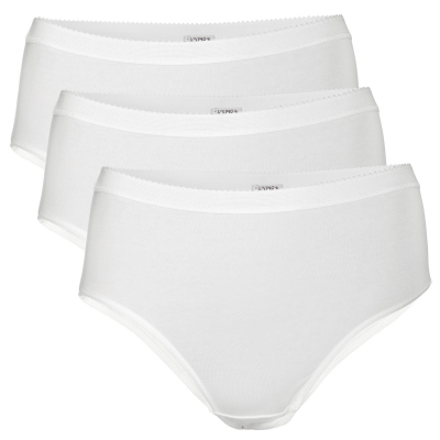 Polly Organic Cotton Briefs - White - Pack of 3