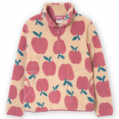 Kite Apples Purbeck 1/4 Zip Teddy Fleece