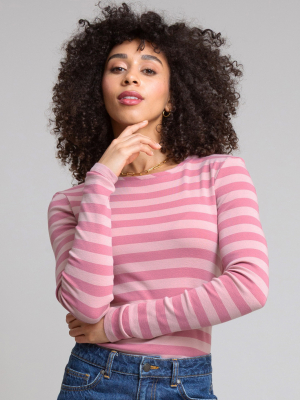 Kite Portesham Jersey T-Shirt Heather Stripe