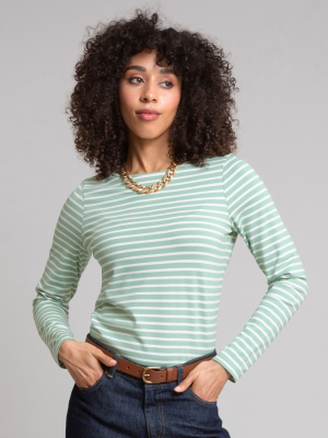 Kite Tarrant Jersey T-Shirt Seafoam Stripe