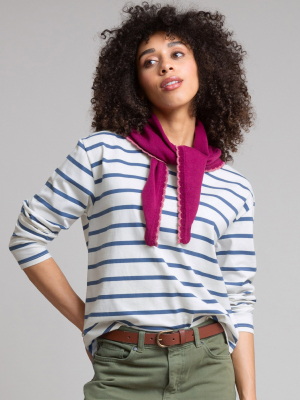 Kite Oxbridge Jersey T-Shirt Navy Stripe