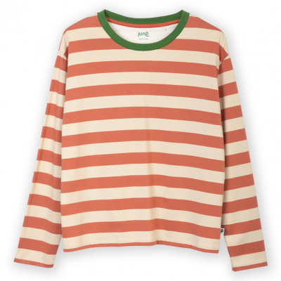 Kite Oxbridge Jersey T-Shirt Russet Stripe