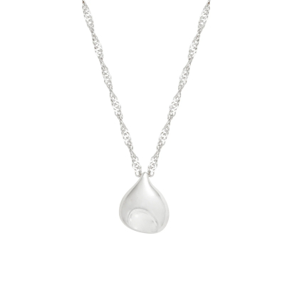 Vurchoo Petite Dimple Silver Necklace