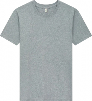 Unisex Classic Organic Cotton Jersey T-Shirt - Light Heather Grey