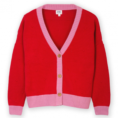 Kite Sandbanks Knit Cardigan Red