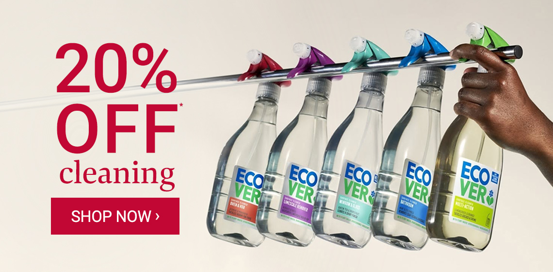 20% Off Cleaning & Household*