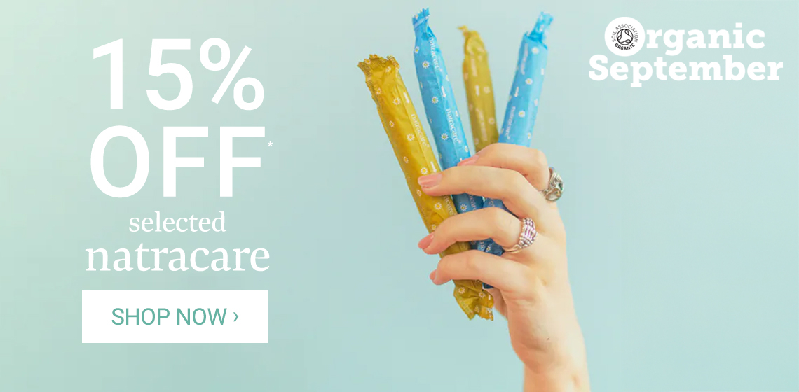 15% Off Selected Natracare*