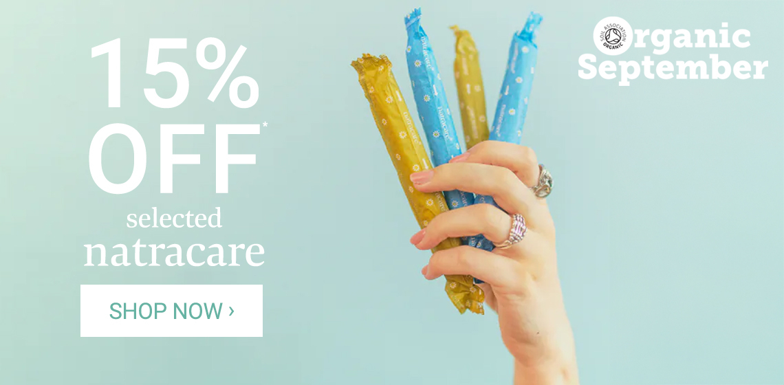 15% Off Selected Natracare*