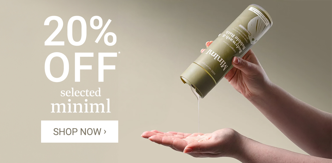 20% Off Selected Miniml*