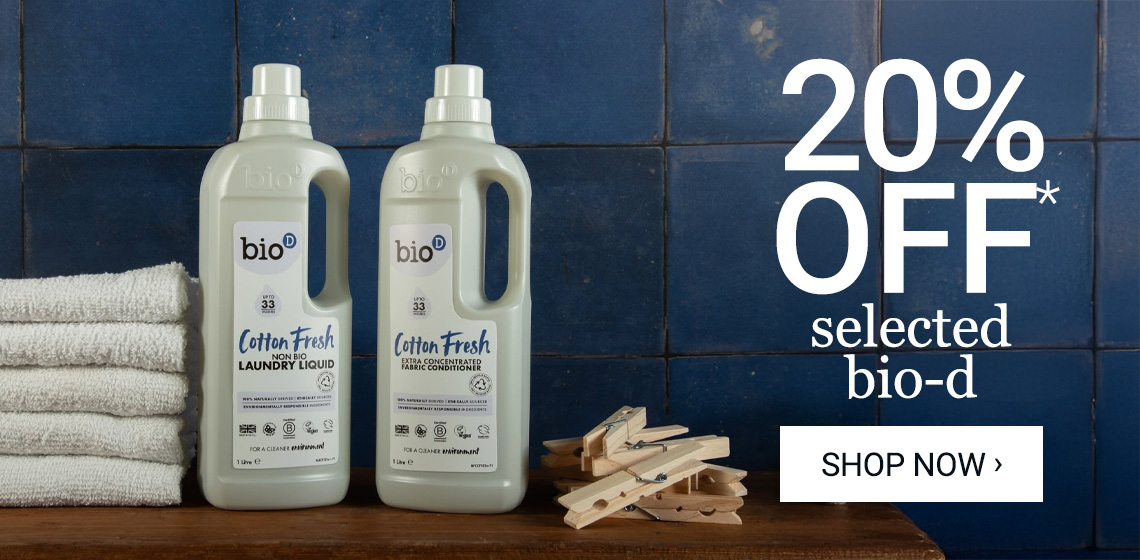 20% Off Selected Bio-D*