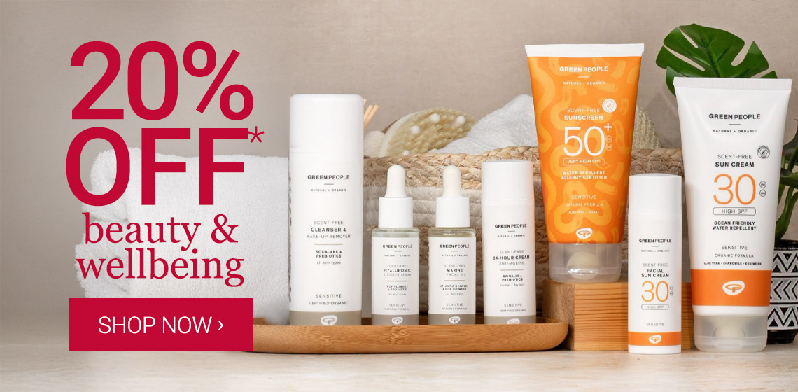 20% Off Beauty & Wellbeing*