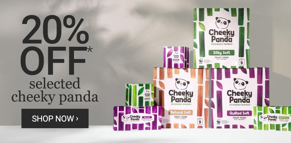 20% Off Selected Cheeky Panda*