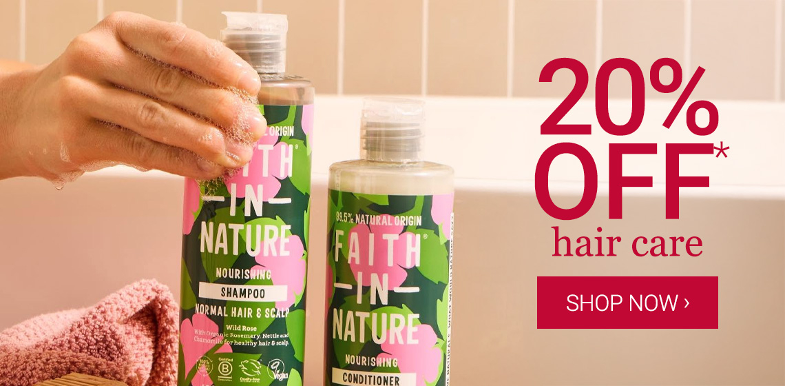 20% Off Hair Care*