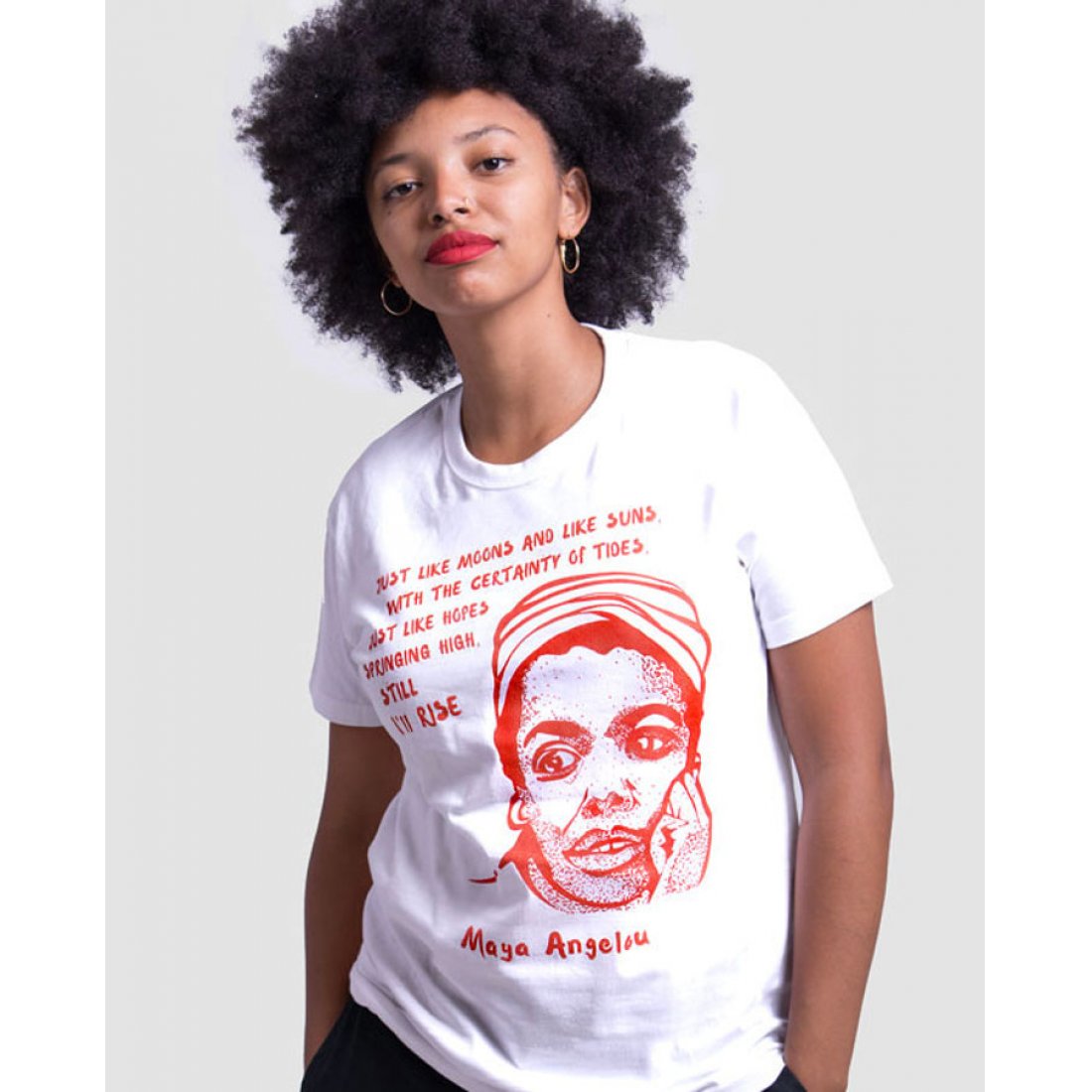 All Riot Maya Angelou Organic T-Shirt - All Riot