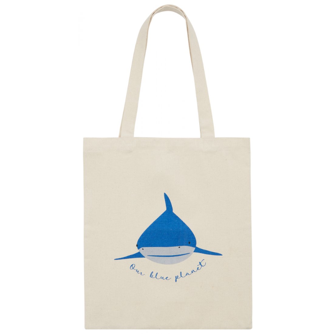BBC Earth Shark Tote Bag - People Tree - Natural Collection