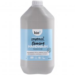 Bio D Cleansing Hand Wash - Fragrance Free - 5L