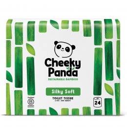 The Cheeky Panda Bamboo Toilet Tissue - 24 rolls