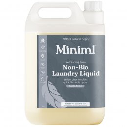 Miniml Non-Bio Laundry Liquid Refill - Refreshing Linen - 5L - 165 Washes