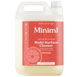 Miniml Multi-Surface Cleaner Refill - Uplifting Blood Orange - 5L
